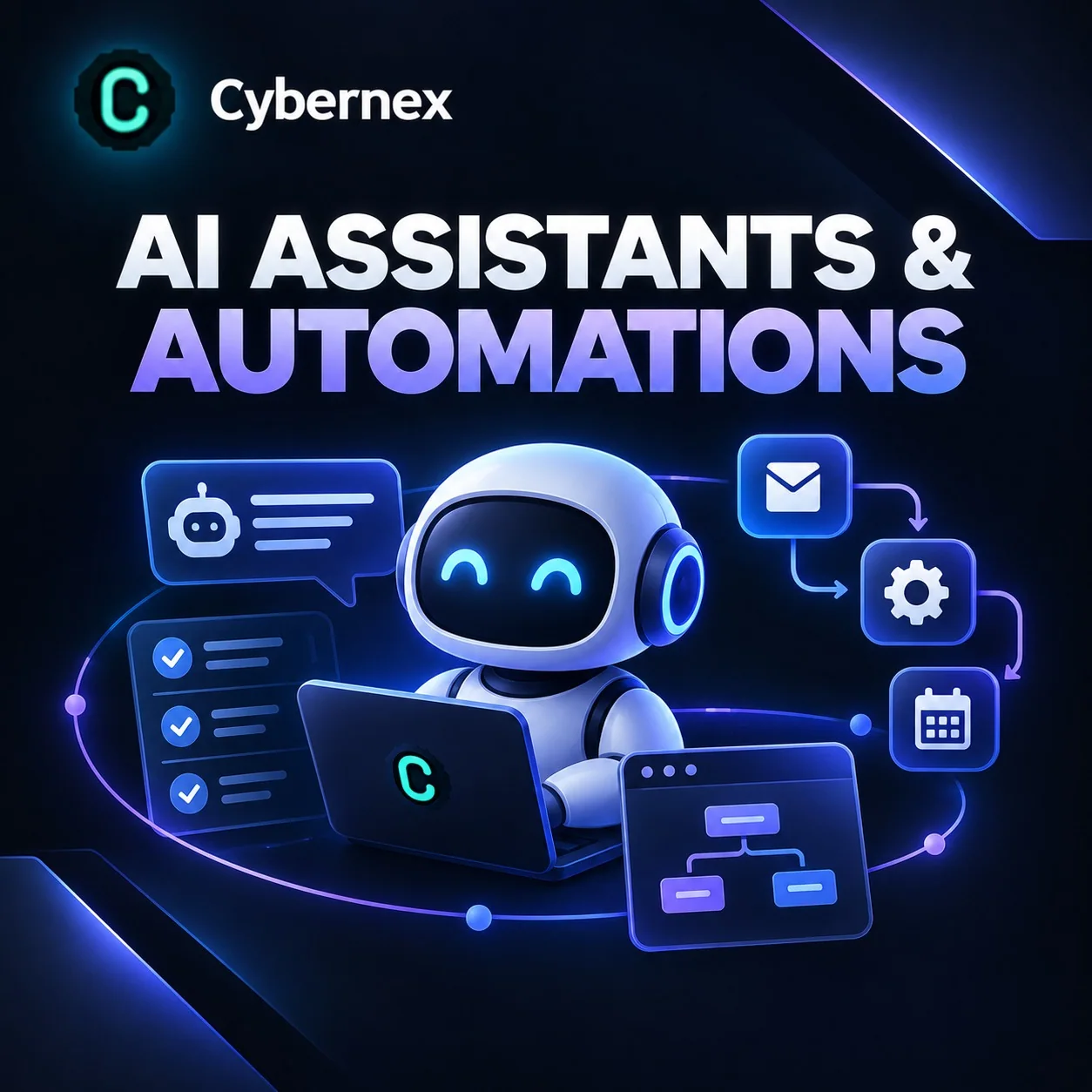 AI Assistants & Automations service artwork